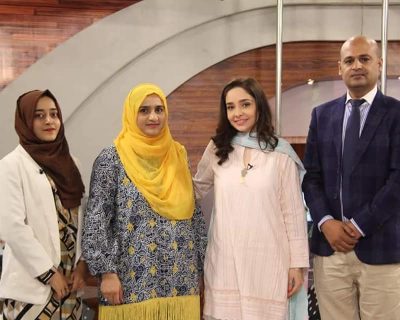 Invited as Guest speaker to talk on "World's Animal Day" by Pakistan television network (PTV), Lahore, Pakistan